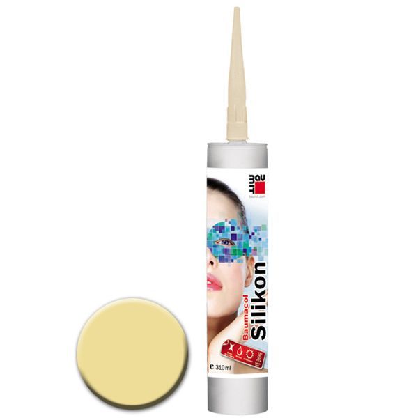 Герметик Baumit Baumaсol силиконовый санитарный 310 мл багама