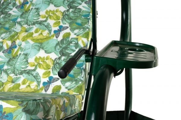 Гойдалка з навісом OLSA Турин Преміум зелений 