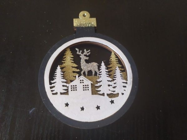 Набор подвесок Подвеска Лесная поляна 3 D № 5 11,5 см 870 