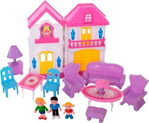 Будиночок з меблями колір в асортименті WD-926-A-B