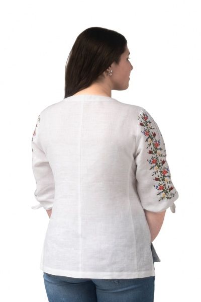 Вишиванка Галерея льону Яна білий р. 58 9100/58/101 