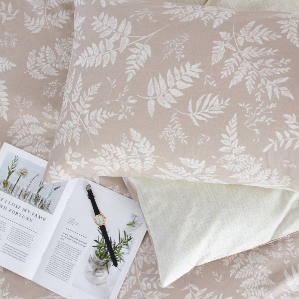 Комплект постельного белья Lentini 1,5 бежевый La Nuit 