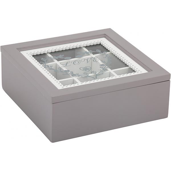 Сундук для украшений Heart 17x17 см