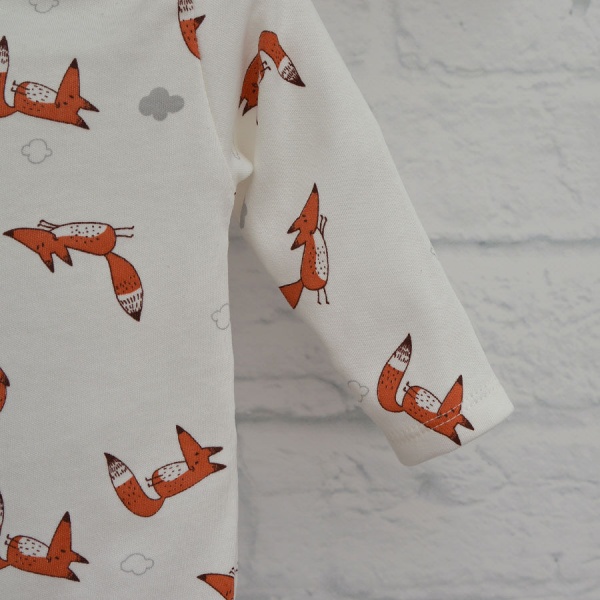 Боди детское унисекс Blanka Лисичка р.86 бежевый 110122 