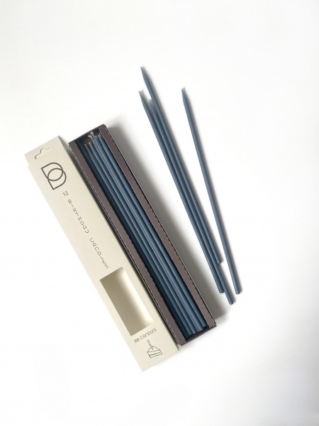 Свічки для торта BB CANDLES rain cloud 25 см 12 шт.