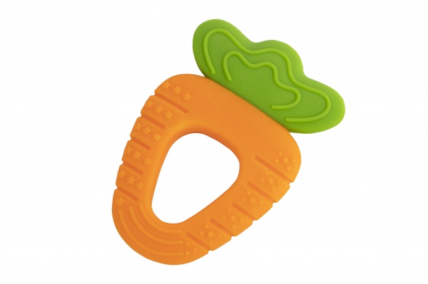 Прорезыватель силиконовый Baby Team Морковка 4021
