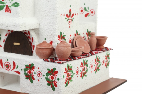 Конструктор із міні-цеглинок Reducio Українська піч 71177