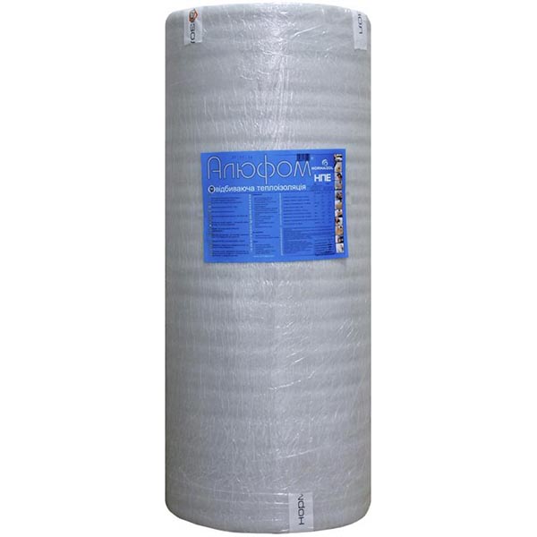 Полотно Normaizol фольгированное самоклеющееся алюфом НПЭ 5 мм