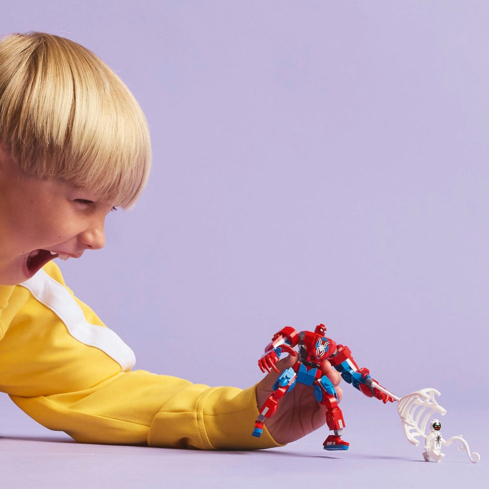 Конструктор LEGO Super Heroes Marvel Робот Людини Павука проти Анти-Венома 76308