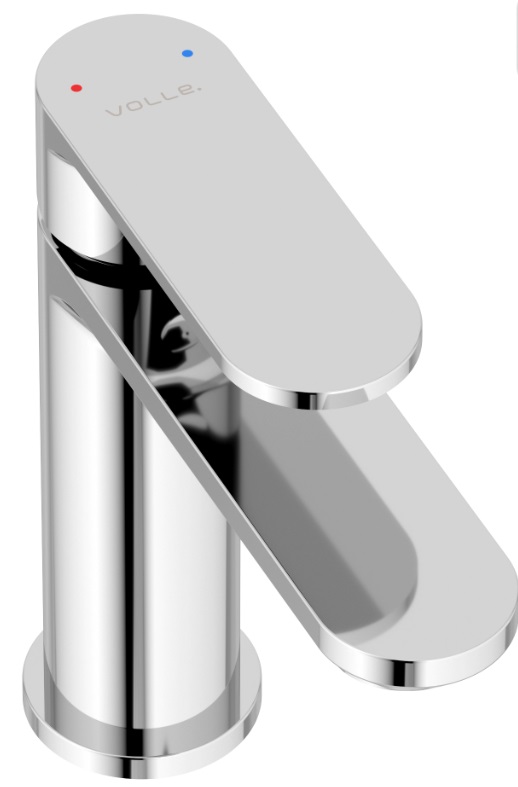 Смеситель для умывальника VOLLE CARLOS, 25 мм, cromo