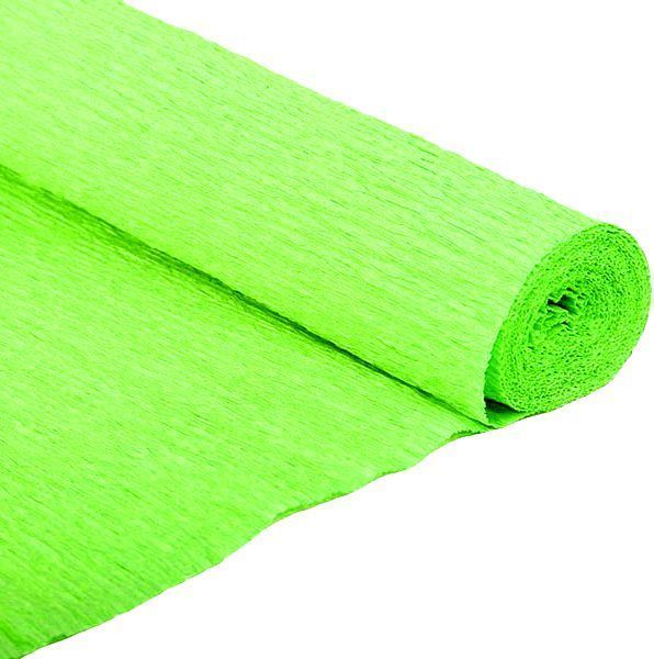 Бумага креповая салатовая 50*200см 80-12/10-55