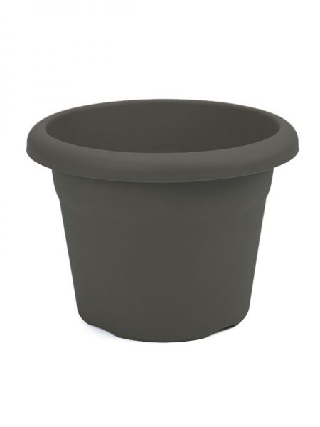 Горшок пластиковый Plastiken Terra 70 см круглый 113л антрацит 
