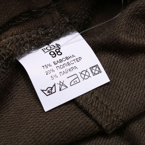 Штани для хлопчиків Роза 20504 р.98 оливковий 