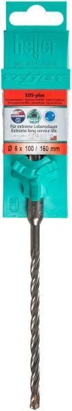 Бур Heller TriJET  SDS-plus 6x160 мм 26745