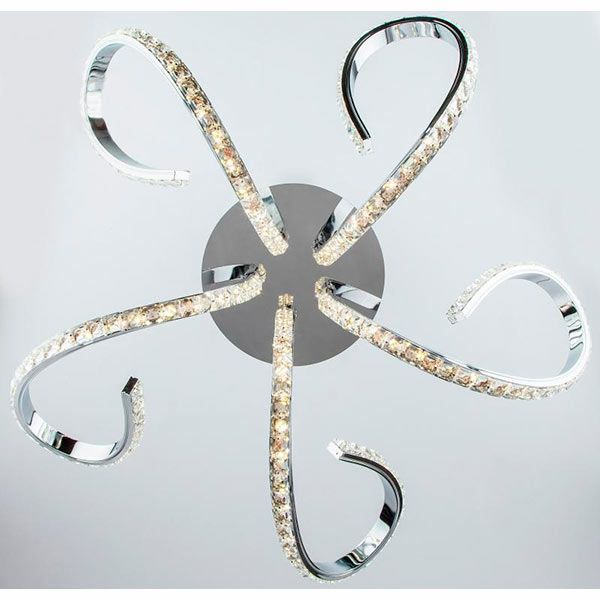 Люстра світлодіодна Strotskis Miracle 48 Вт хром 90063/5 