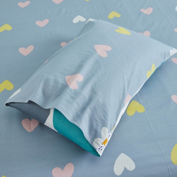 Комплект постельного белья Fat cats 2 синий с рисунком La Nuit 