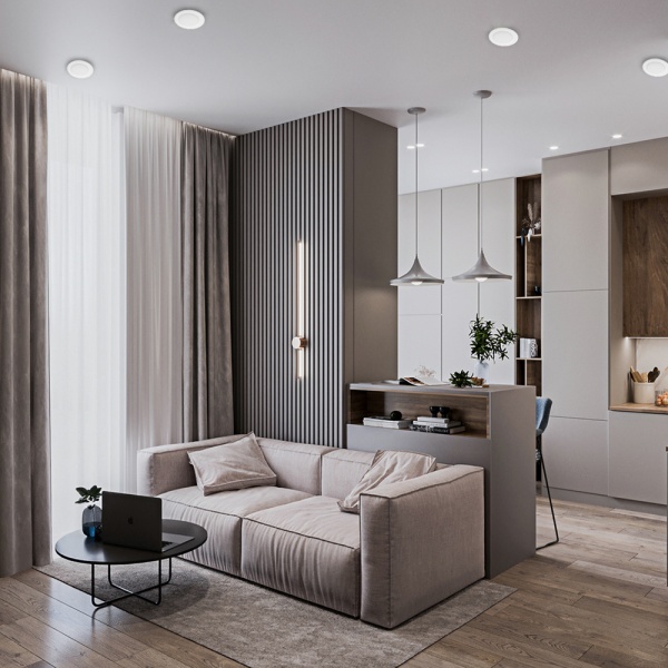 Світильник світлодіодний Accento lighting AC-AL605 (2 шт./уп.) 6 Вт білий 4000 К AC-AL605 6W білий круг 4000K ( 