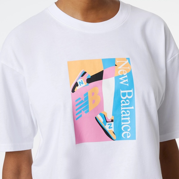 Футболка New Balance WT21510WT р.XS білий