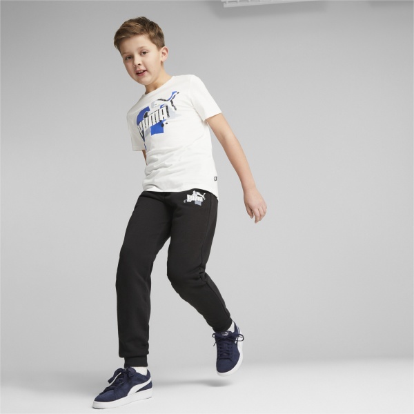 Брюки Puma ESS+STREET ART SWEATPANTS TR B 67327301 р. 110 черный