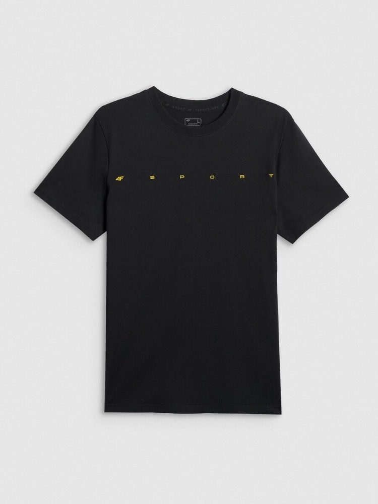 Футболка 4F 4FWSS26TTSHM2661-20S р.XL чорний