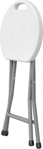 Стул раскладной Time Eco ТЕ-1831 белый с серым 