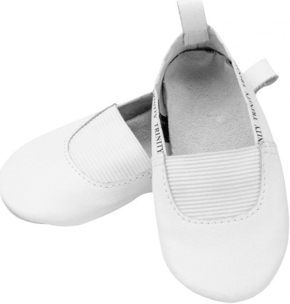 Чешки дитячі Trinity м-3 білі з гумовою вставкою р.18