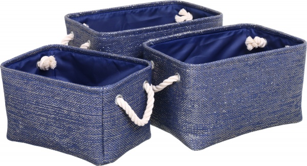 Кошик Light 30х20х18 см синій