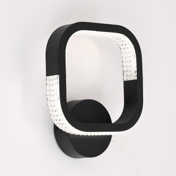 Светильник светодиодный Hopfen 20 Вт черный SCHWARZ 20 SW BK 