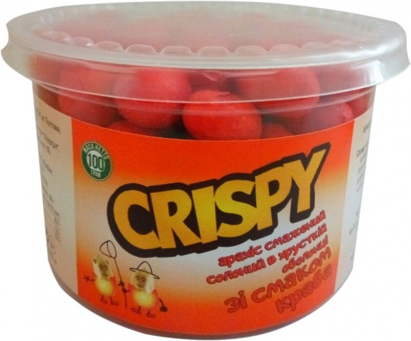 Арахис CRISPY жареный соленый в хрустящей оболочке со вкусом краба 100 г