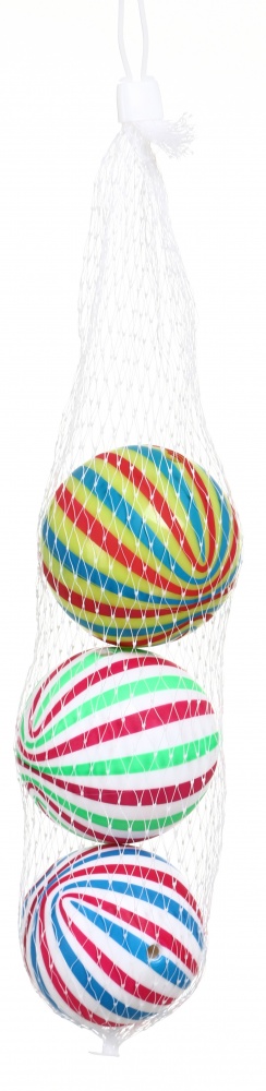 Набір м'ячів Baisidiwei еластичних 70 г 3 шт. в асортименті