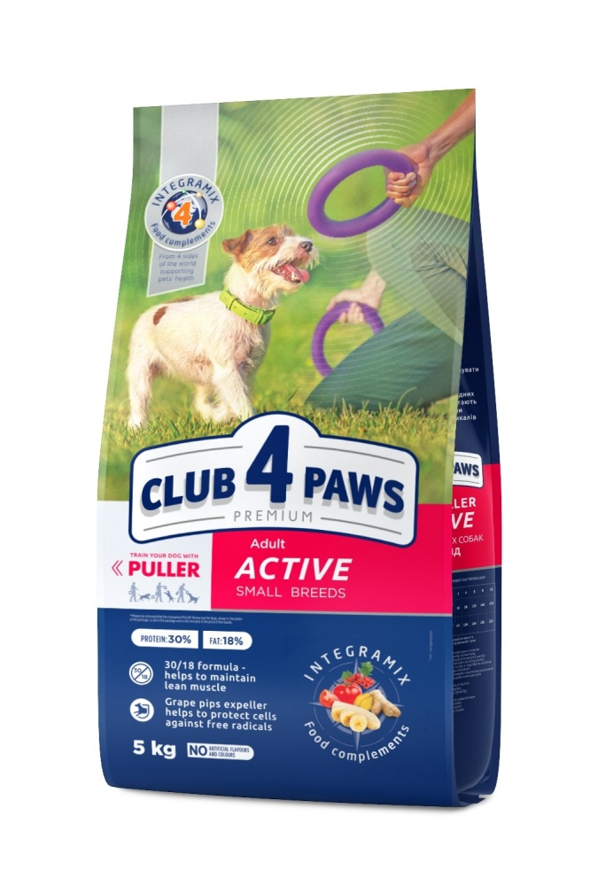 Корм сухий Club 4 Paws для малих порід