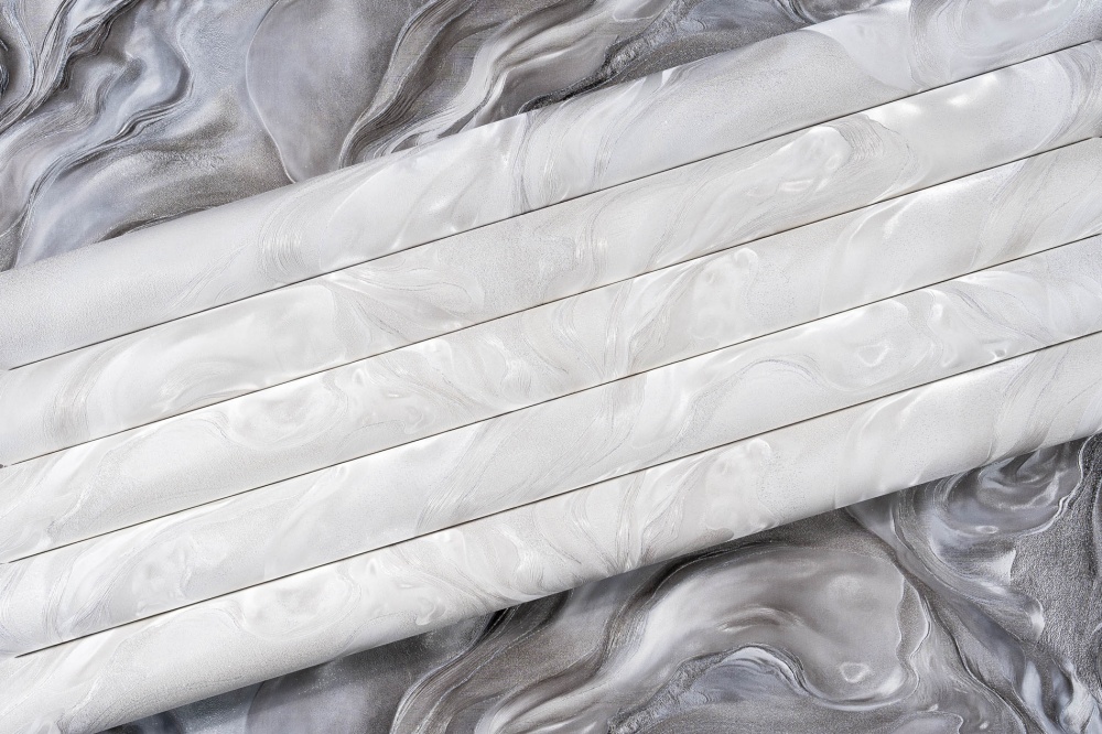 Обои виниловые на флизелиновой основе Славянские обои Le Grand Platinum Окрыление 2 1615-03 1,06x10,05 м