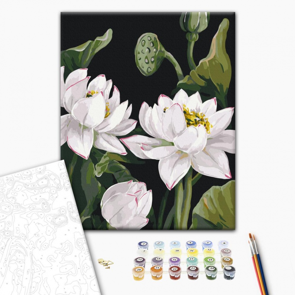 Картина по номерам Расцвет вдохновения 1 © LUNATART 40х50 см Brushme