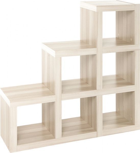 Стелаж двосторонній Модульна система 3х3 1070x1070x290 мм клен 