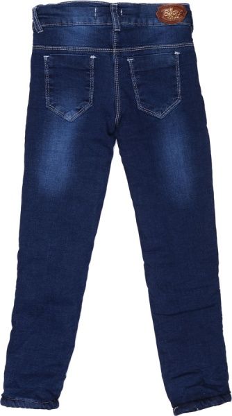 Джинсы Beren Style с бабочкой утепленные р.122-128 2142 
