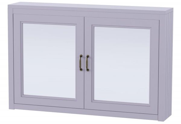 Зеркальный шкаф Aqua Rodos Waterford 100 см мокко мат 