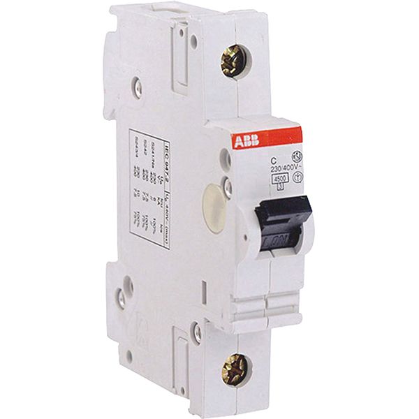 Автоматичний вимикач  ABB SH201-С6 1Р 6 А С 2CDS211001R0064