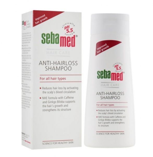 Шампунь Sebamed против выпадения волос Hair Care Anti-hairloss Shampoo 200 мл