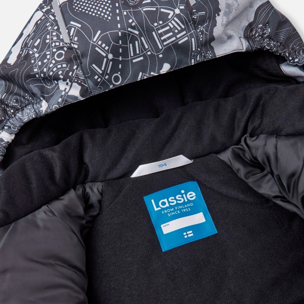 Комбінезон для хлопчиків Lassie зимовий р.110 чорний 7100021A 