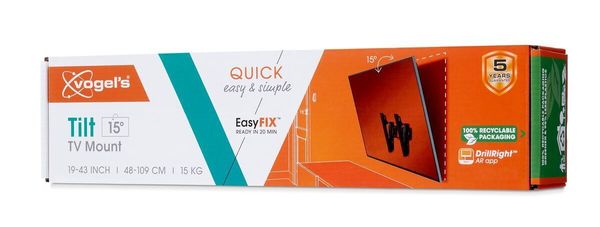 Кронштейн настінний Vogels TVM 1213 похилі 19