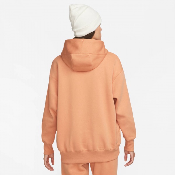 Джемпер Nike W NSW PHNX FLC OS PO HOODIE DQ5860-225 р.L коричневий