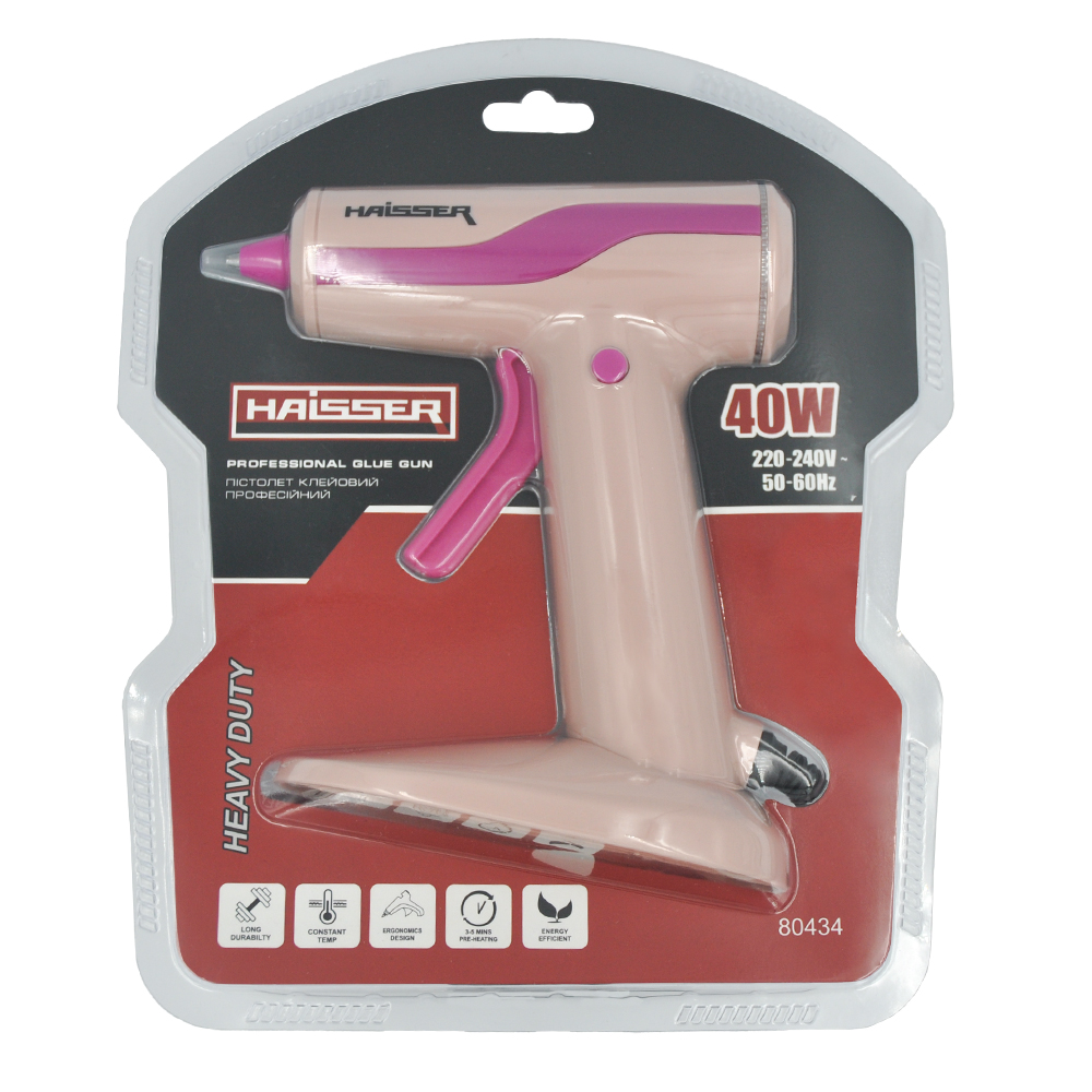 Пистолет клеевой Haisser 80434 129553