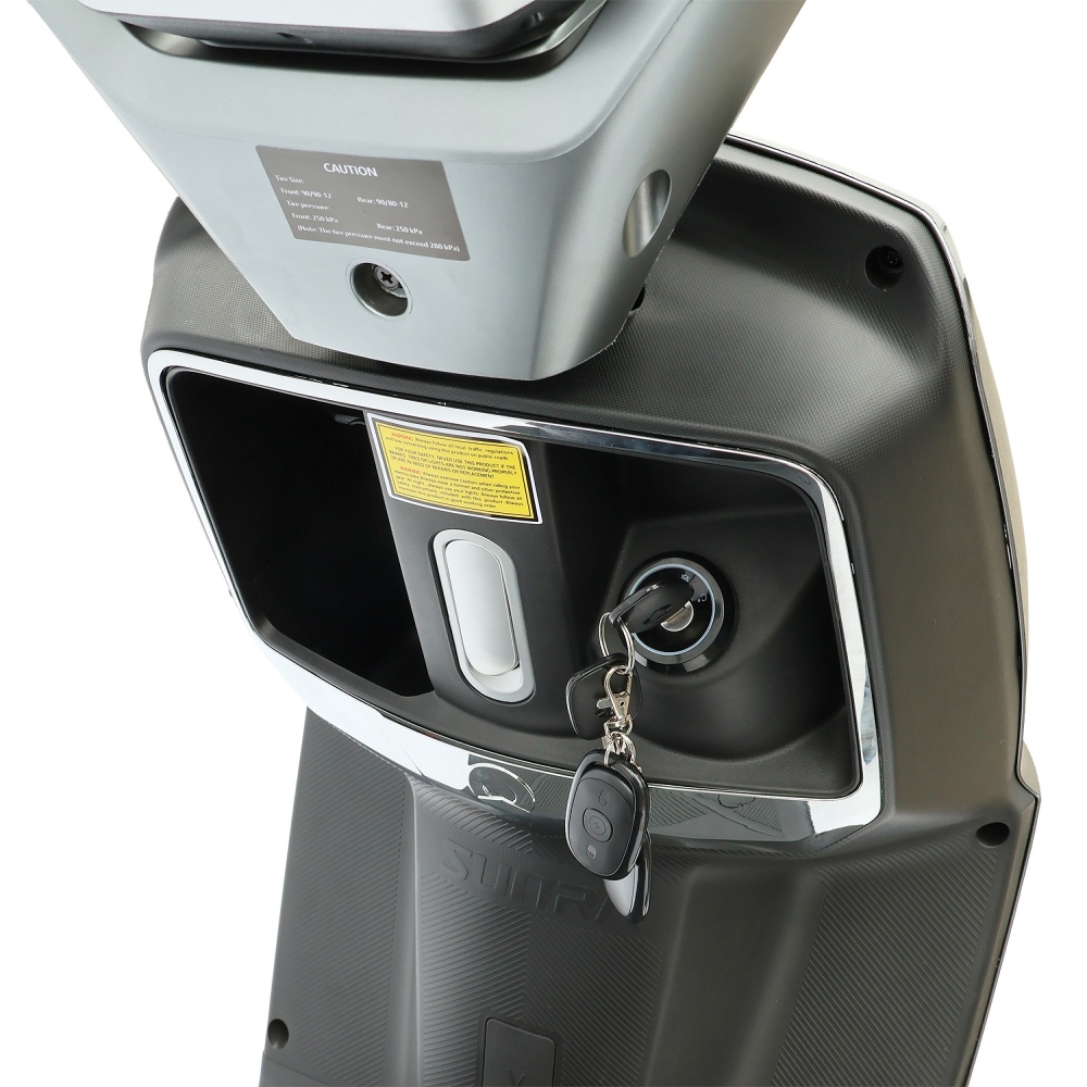 Електроскутер SUNRA K6 (silver), 1500 Вт