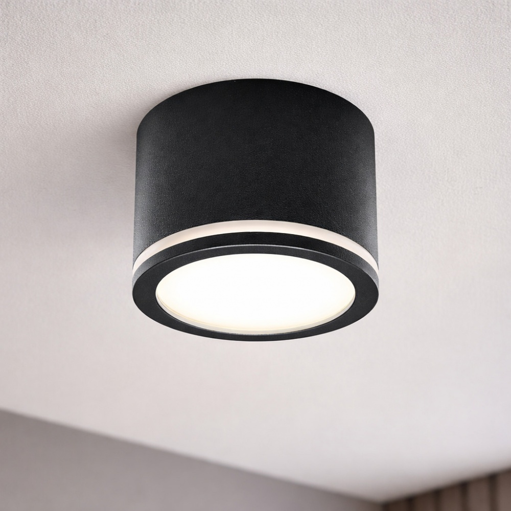 Светильник точечный LIGHT SET LIS LS-GX 8570 12 Вт GX53 черный