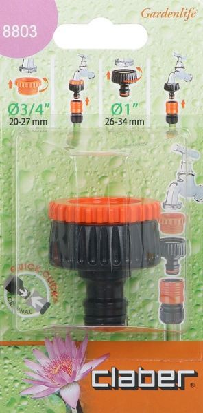 Насадка Claber на кран В1-3/4 (блістер)