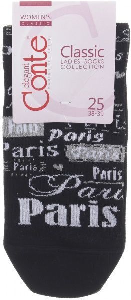 Шкарпетки Conte Classic 16С-26СП 120 р. 25 чорний 