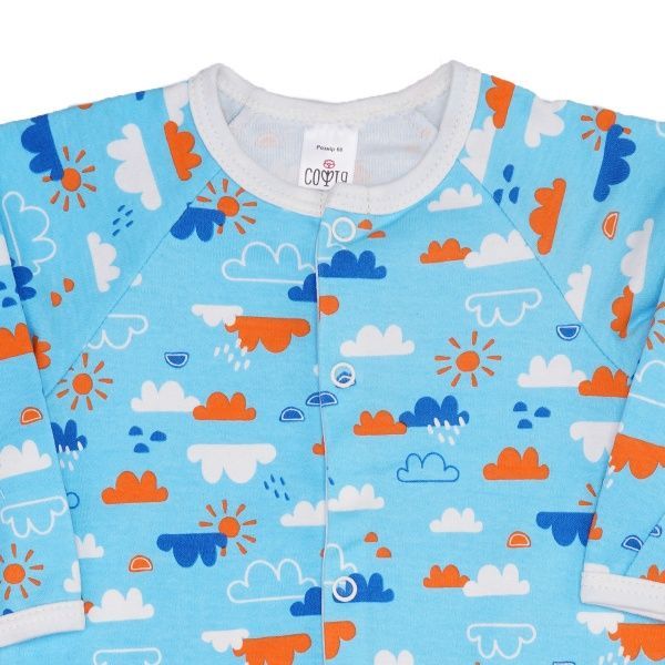 Человечек ТМ Софія Blue Clouds р.68 голубой 120168 