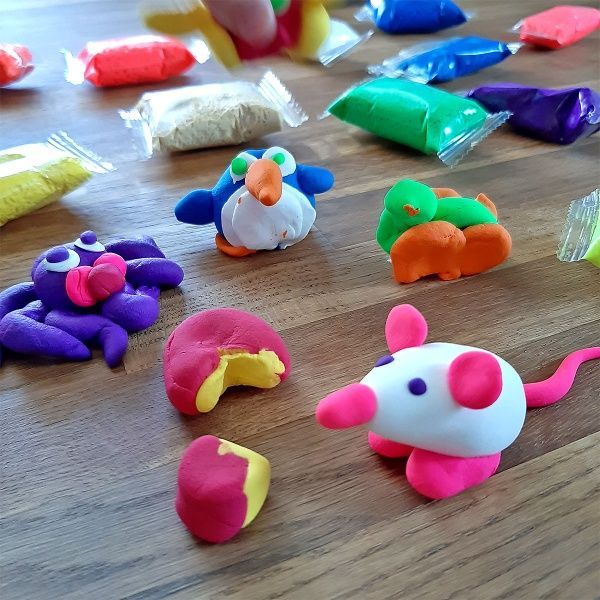 Пластилін легкий стрибаючий 15 г маджента Nota Bene