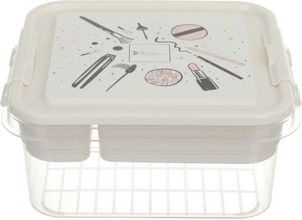 Органайзер Fashion для косметики 25*26*11 см білий