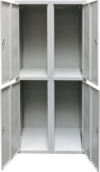 Металлический шкаф ячеечный (камера хранения) Ferocon ЯШМ-24-01-08х18х05-7035 